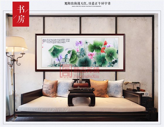 纯手工刺绣画