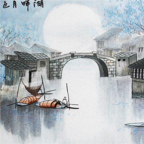 娇古苏绣装饰画成品客厅卧室玄关装饰挂画抽象艺术刺绣画苏绣挂画