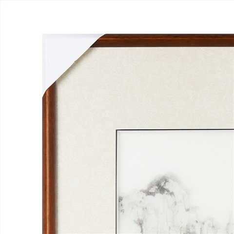 娇古 苏绣成品手工刺绣装饰画 水墨山水客厅玄关卧室装饰挂画精品