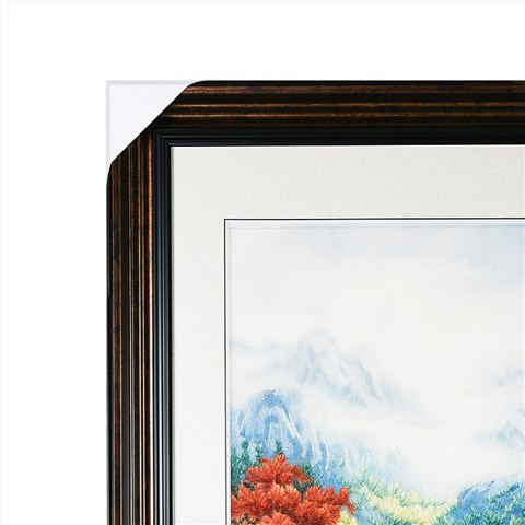 娇古精品苏绣成品挂画纯手工苏州刺绣画客厅装饰画中式画风景山水