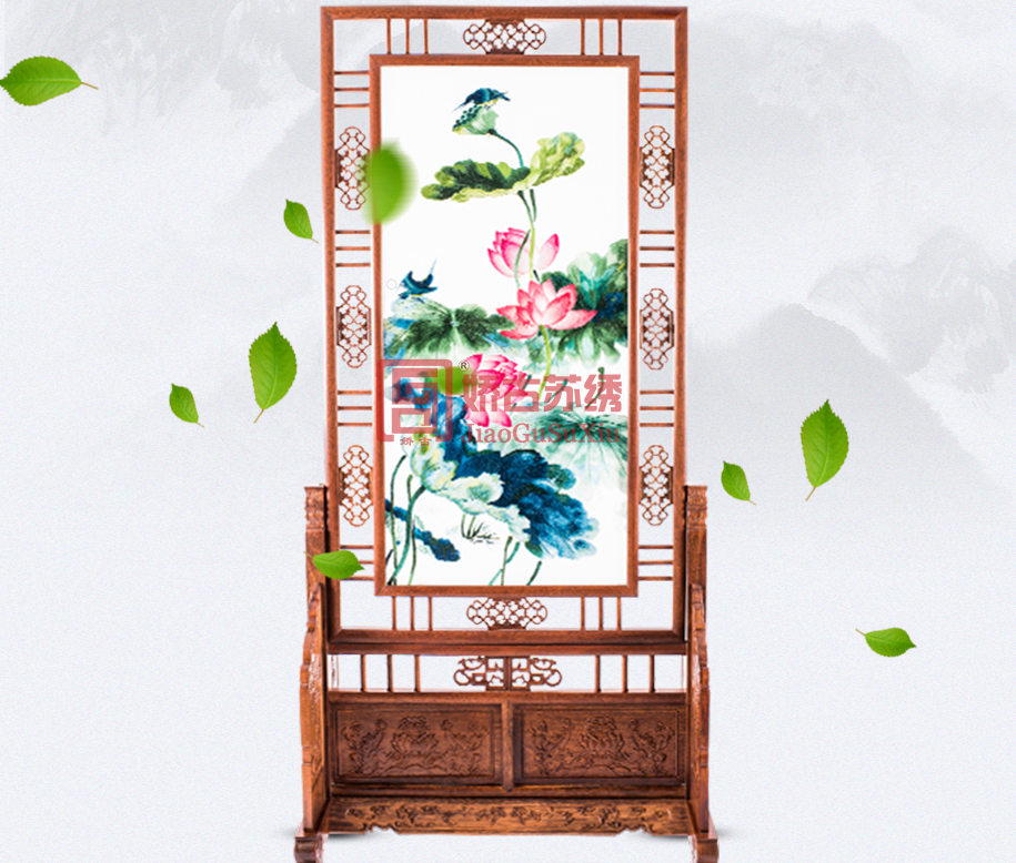 中式玄关座屏